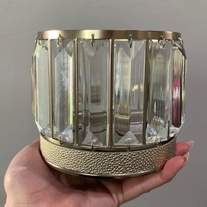 Bath & Body Works Glam 3 Wick Candle Holder